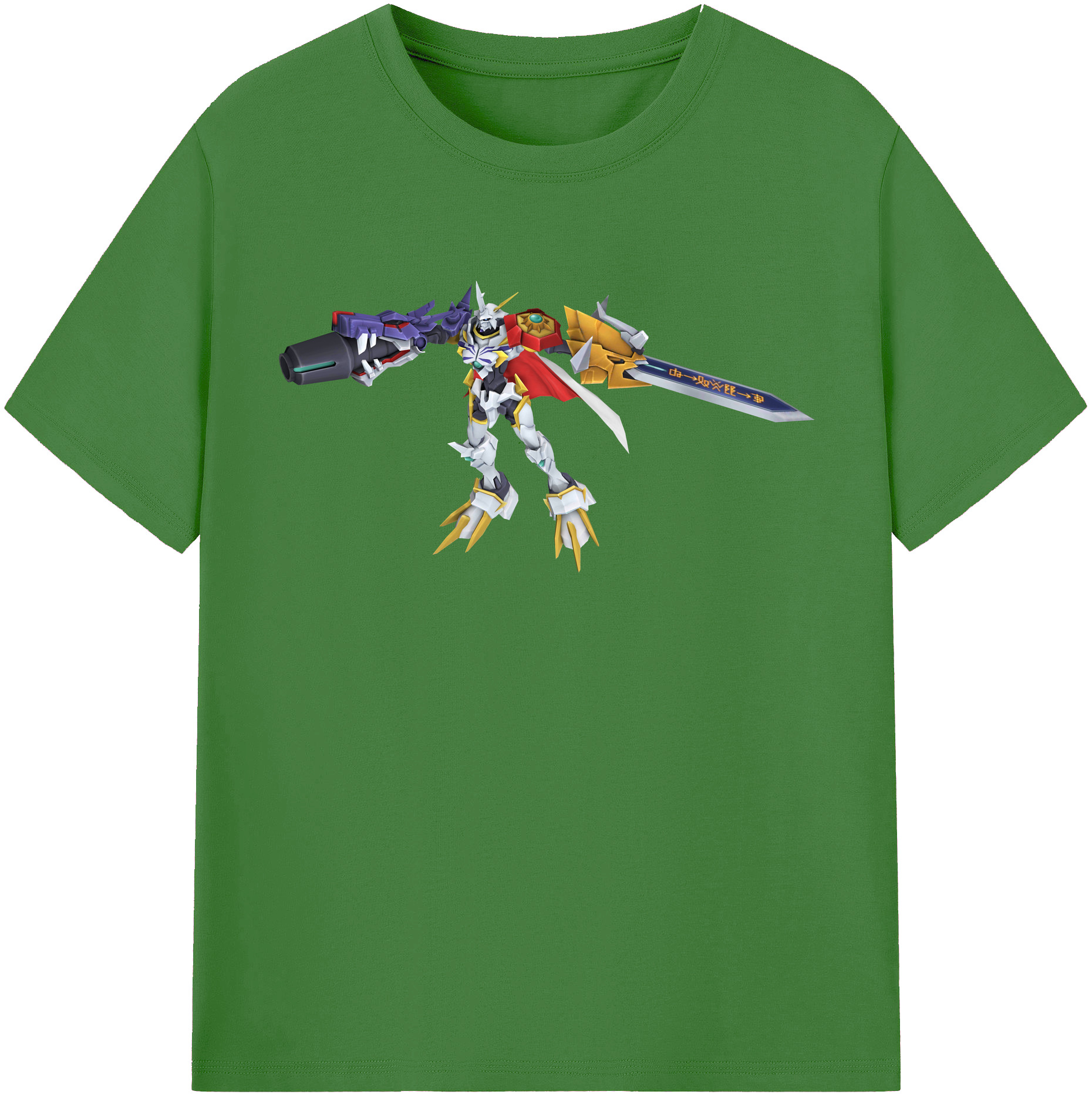 （画像用） Digimon デジタルモンスター/デジモン レディースカジュアルプリントTシャツ（綿100％）